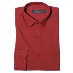 Mingnelin Poikien Kauluspaita Kirkkaanpunainen