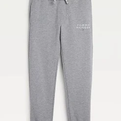 Tommy Hilfiger Childrenswear Lasten Collegehousut TOMMY FLAG SWEATPANTS Vaaleanharmaa