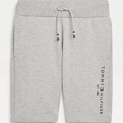 Tommy Hilfiger Childrenswear Lasten Collegeshortsit ESSENTIAL SWEAT SHORT Keskiharmaa