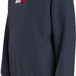 Tommy Hilfiger Childrenswear Lasten Collegepaita TAPE GRAPHIC SWEATSHIRT Tummansininen -Name It shop 402 kb0kb07344c87 39 4