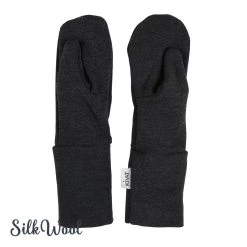 Agtuvi Lasten Lapaset, SILKKIVILLA ALUSLAPANEN Musta