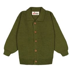 Baobao Lasten Neuletakki TRADITIONAL Armeijanvihreä