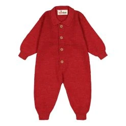 Baobao Lasten TEDDY VILLAHAALARI Kirkkaanpunainen