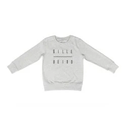 Billebeino, Lasten Collegepaita, Kids Sweatshirt Vaaleanharmaa