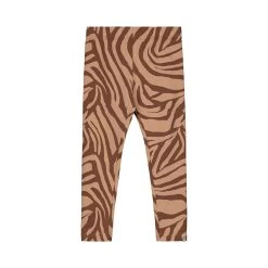 Kaiko Lasten Leggingsit Zebra Oak Leggings Ruskea Kuosi