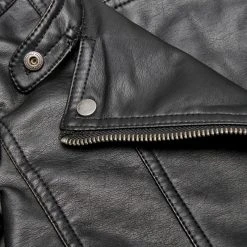 Kids Only Keinonahkatakki, KONFREYA FAUX LEATHER BIKER Musta -Name It shop kids only keinonahkatakki konfreya faux leather biker musta 3