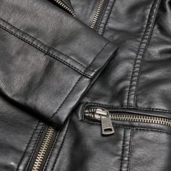 Kids Only Keinonahkatakki, KONFREYA FAUX LEATHER BIKER Musta -Name It shop kids only keinonahkatakki konfreya faux leather biker musta 4