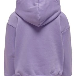 Kids Only Lasten Huppari KOGEVERY LIFE SMALL LOGO HOODIE NOOS Liila -Name It shop kids only lasten huppari kogevery life small logo hoodie noos liila 3