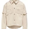 Kids Only Takki, KOGELENA CROCHET JACKET Beige -Name It shop kids only takki kogelena crochet jacket beige 1