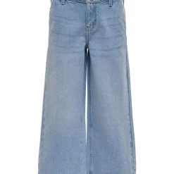 Kids Only Tyttöjen Cropped Farkut, KONCOMET WIDE CROPPED Vaaleansininen