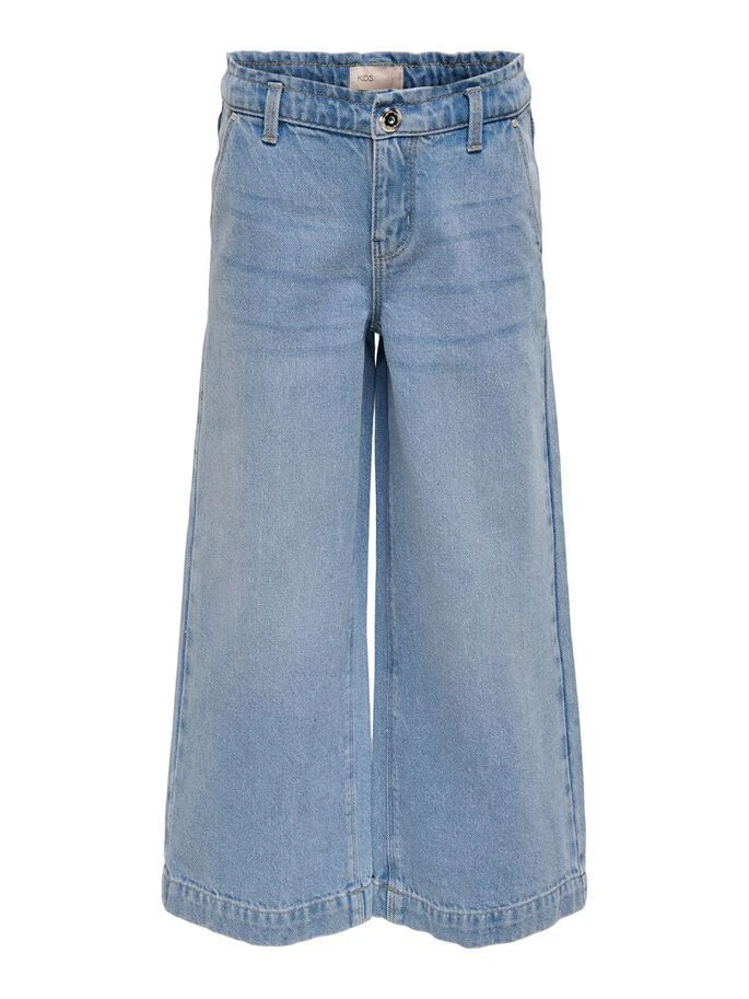 Kids Only Tyttöjen Cropped Farkut, KONCOMET WIDE CROPPED Vaaleansininen 3 Kids Only Tyttöjen Cropped Farkut, KONCOMET WIDE CROPPED Vaaleansininen