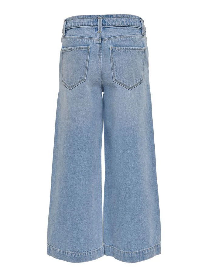 Kids Only Tyttöjen Cropped Farkut, KONCOMET WIDE CROPPED Vaaleansininen 4 Kids Only Tyttöjen Cropped Farkut, KONCOMET WIDE CROPPED Vaaleansininen - Image 2