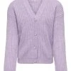 Kids Only Tyttöjen Neuletakki, KOGKATIA LS LOOSE CARDIGAN Liila