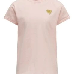 Kids Only Tyttöjen T-Paita, KOGKITA SS LOGO TOP Vaaleanpunainen