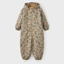 Lil Atelier Haalari, NMMLASNOW10 SUIT Ruskea Kuosi