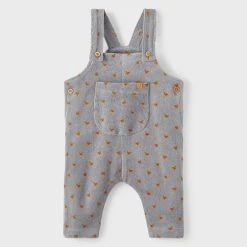 Lil Atelier Haalarit, NBMEVALD LOOSE SWEAT OVERALL Harmaa Kuosi