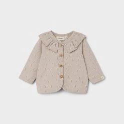 Lil Atelier, Lasten College, NBFSAGE LS LOOSE SWEAT Beige