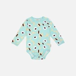 Marimekko, Vauvan Body, VINDE MINI UNIKOT BODY Turkoosi Kuosi