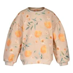 Metsola Lasten Collegepaita Sweetie Sand Girl Sweater Beige Kuosi