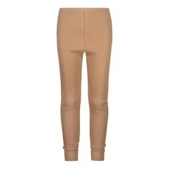 Metsola Lasten Leggingsit, RIB LEGGINGS Ruskeanharmaa