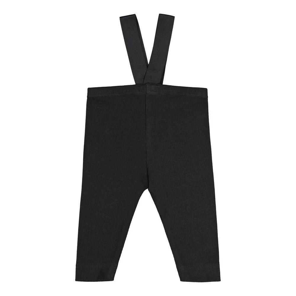 Metsola Lasten Legginsit RIB BASIC BRACE PANTS Musta 4 Metsola Lasten Legginsit RIB BASIC BRACE PANTS Musta - Image 2