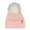 Metsola Lasten Pipo RIB BEANIE WITH FUR BOM Vaaleanpunainen -Name It shop metsola lasten pipo rib beanie with fur bom vaaleanpunainen 1