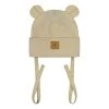 Metsola Lasten Pipo, RIB BEAR BEANIE Vaaleanruskea -Name It shop metsola lasten pipo rib bear beanie vaaleanruskea 1