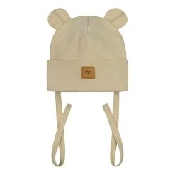 Metsola Lasten Pipo, RIB BEAR BEANIE Vaaleanruskea