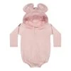 Metsola Lasten Romper, BEAR ROMPER Vaaleanpunainen
