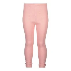Metsola Lasten Trikoolegginsit, Rib Basic Legging Vaaleanpunainen