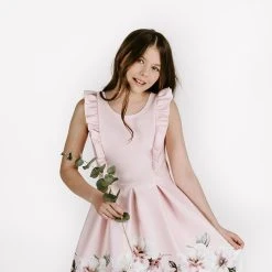 Mingnelin MEKKO PINK Vaaleanpunainen Kuosi -Name It shop mingnel mekko pink vaaleanpunainen kuosi 3