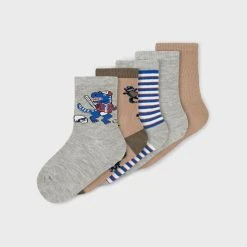 Name It 5-pack Sukat, NMMVAGN Monivärinen Kuosi