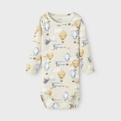 Name It Body, NBMHOBBIE LS BODY Ruskea Kuosi