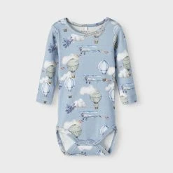 Name It Body, NBMHOBBIE LS BODY Vaaleansininen