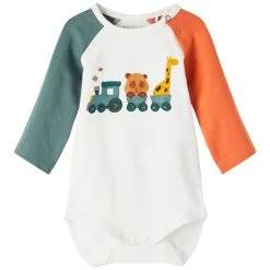 Name It Body, NBMRON LS BODY BOX Monivärinen Kuosi