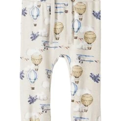 Name It Housut, NBMHOBBIE PANT Ruskea Kuosi