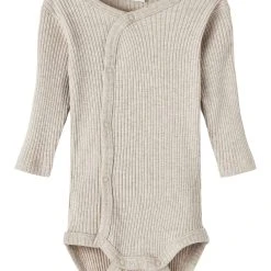 Name It Lasten Body NBMSORAN LS WRAP BODY Beige