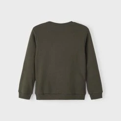 Name It Lasten Collegepaita, NKMLUKY LS SWEAT Armeijanvihreä -Name It shop name it lasten collegepaita nkmluky ls sweat armeijanvihrea 3