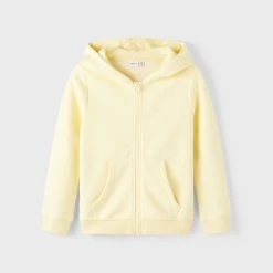 Name It Lasten Collegetakki NKFLENA LS SWEAT Keltainen