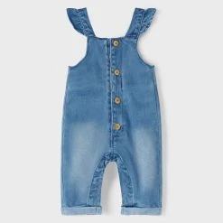 Name It Lasten Farkkuhaalarit, NBFBATORAS DENIM SUIT Indigo