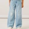 Name It, Lasten Farkut, Rose Hw Wide Jeans Vaaleansininen