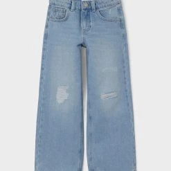 Name It, Lasten Farkut, Rose Hw Wide Jeans Vaaleansininen -Name It shop name it lasten farkut rose hw wide jeans vaaleansininen 3