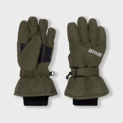 Name It Lasten Hanskat, NKNSNOW 10 GLOVES Armeijanvihreä