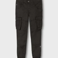 Name It Lasten Housut, Bamgo Reg Twill Musta