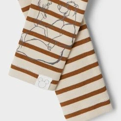 Name It Lasten Leggingsit NMMBALOO FRIZE RIB LEGGING Raidallinen Ruskea -Name It shop name it lasten leggingsit nmmbaloo frize rib legging raidallinen ruskea 4