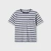 Name It Lasten Lyhythihainen T-Paita NKMHALFDANO LOOSES SS TOP Raidallinen Sininen