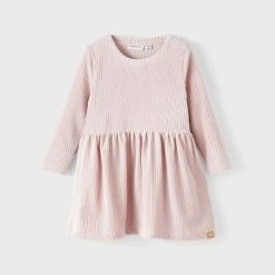 Name It Lasten Mekko, NBFLILLA LS VEL DRESS Vaalea Lila