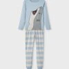 Name It Lasten Pyjama, NKMNIGHTSET DUSTY BLUE Sininen Kuosi 2 Name It Lasten Pyjama, NKMNIGHTSET DUSTY BLUE Sininen Kuosi -Name It shop name it lasten pyjama nkmnightset dusty blue sininen kuosi 1