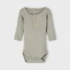 Name It Lasten Ribbineulosbody NBMKAB LS BODY Ruskeanharmaa -Name It shop name it lasten ribbineulosbody nbmkab ls body ruskeanharmaa 1