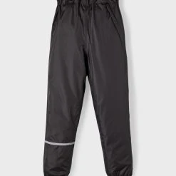 Name It Lasten Sadehousut NKNMIST RAIN PANT FOLD Musta